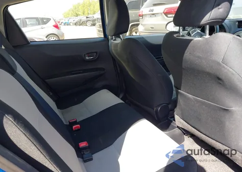 2012 Toyota Yaris Le z USA, uszkodzony, nr VIN JTDKTUD34CD532828